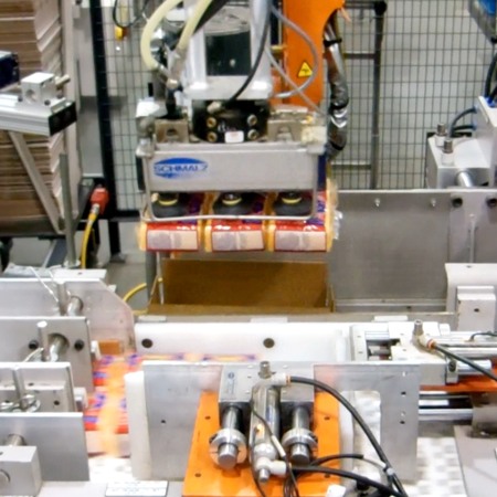 Robotic Case Packing Equipment by HART Design & Manufacturing