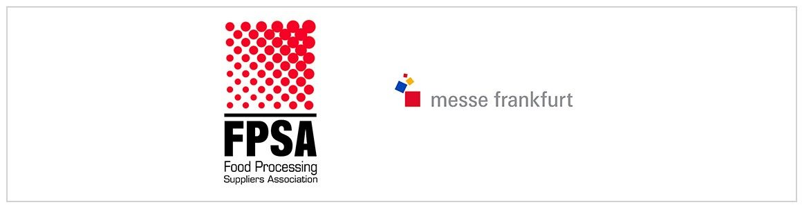 FPSA Food Process Expo and Messe Frankfurt logos.