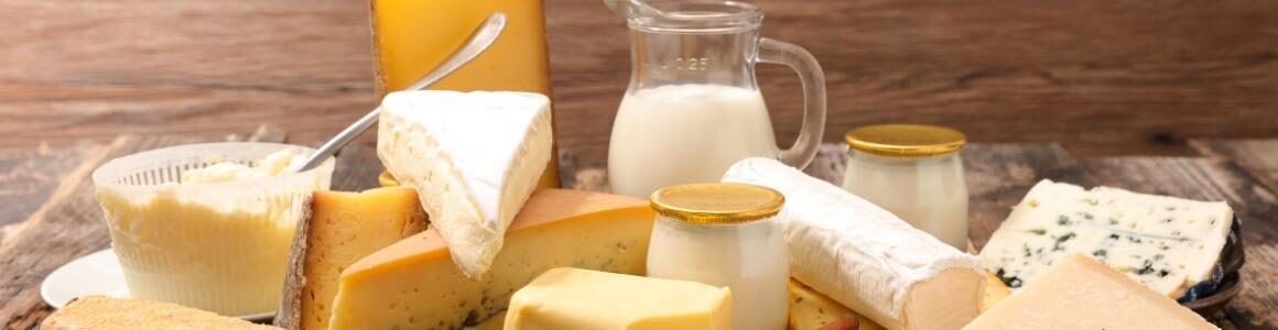 奶酪，牛奶和酸奶乳制品